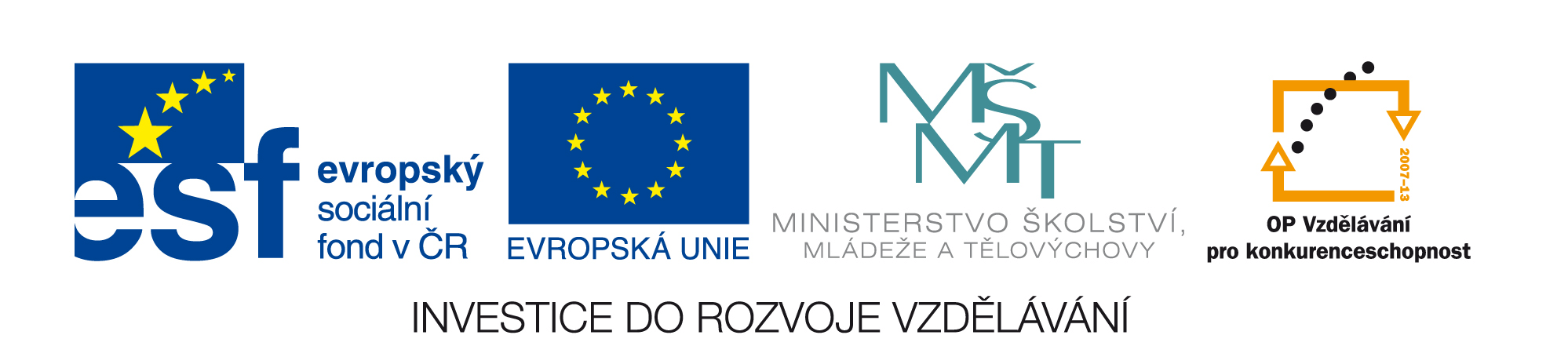Investice do rozvoje vzdělávání